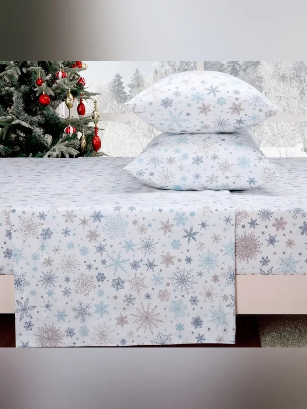 Kohl's Holiday  Sheet Set: Queen
